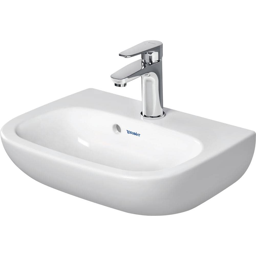 EAN 4021534395369 product image for D-Code 17.75 in. Rectangular Bathroom Sink in White | upcitemdb.com