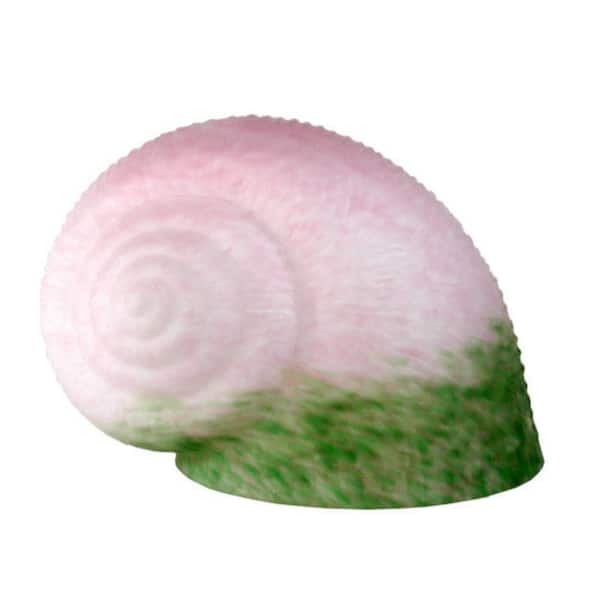 Pate-De-Verre 4.5 in Pink & Green Colorful Glass Novelty Shade with no Fitter
