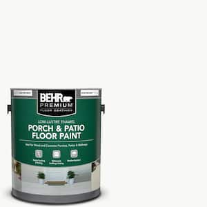 1 gal. Ultra Pure White Low-Lustre Enamel Interior/Exterior Porch and Patio Floor Paint