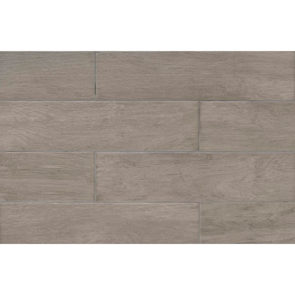 TrafficMaster Capel Ash 6 in. x 24 in. Matte Ceramic Wood Look