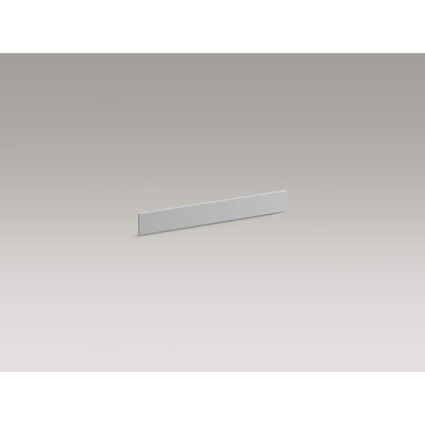 KOHLER Solid/Expressions 25 in. Solid Surface Vanity Backsplash in White Expressions