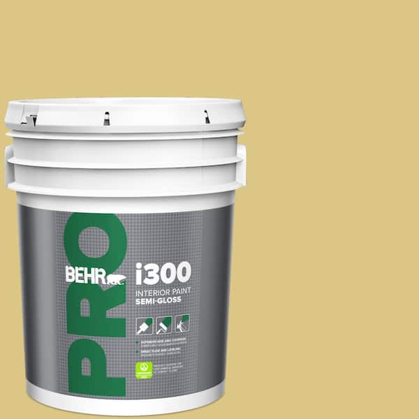 BEHR PRO 5 gal. #390D-5 Sea Kelp Semi-Gloss Interior Paint