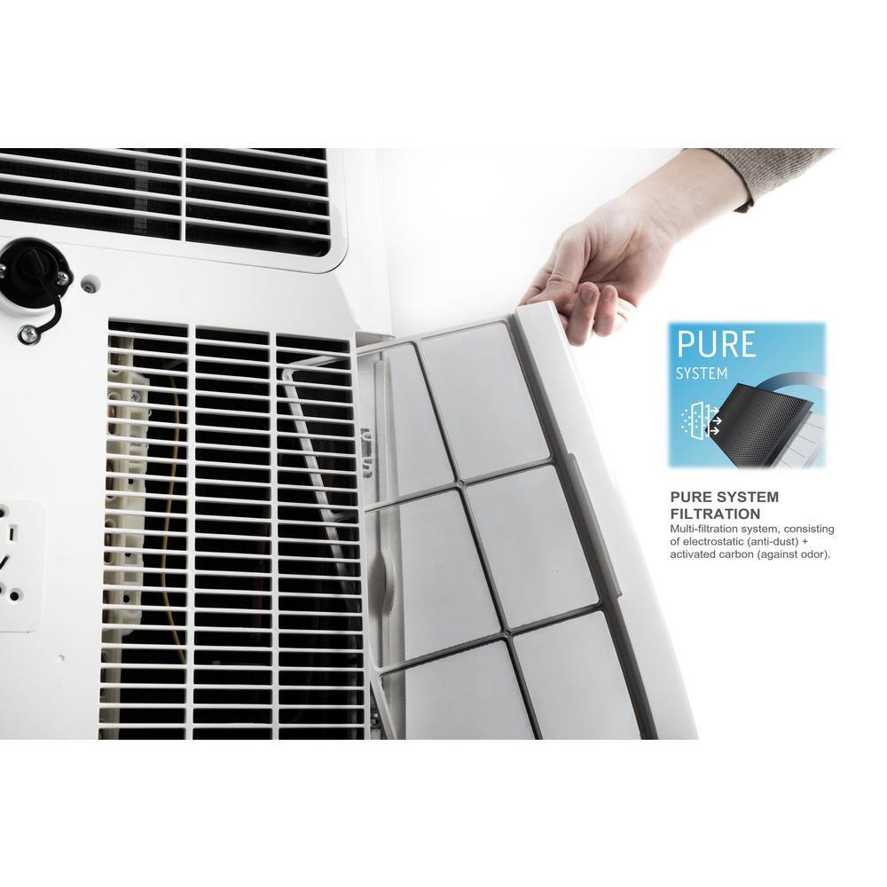 Dolceclima Dolceclima 14000 BTU Portable Air Conditioner for 550 Square Feet with Heater and Remote Included