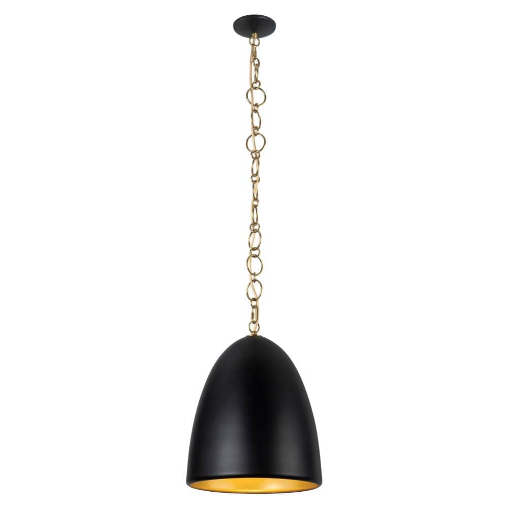 Grant 14-in Matte Black Pendant price history on PriceWatchPro
