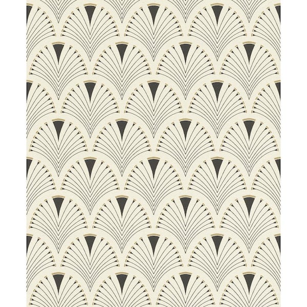 rasch Ruhlmann Cream Fan Cream Wallpaper Sample