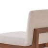 Single wooden counter stool product highlight.
