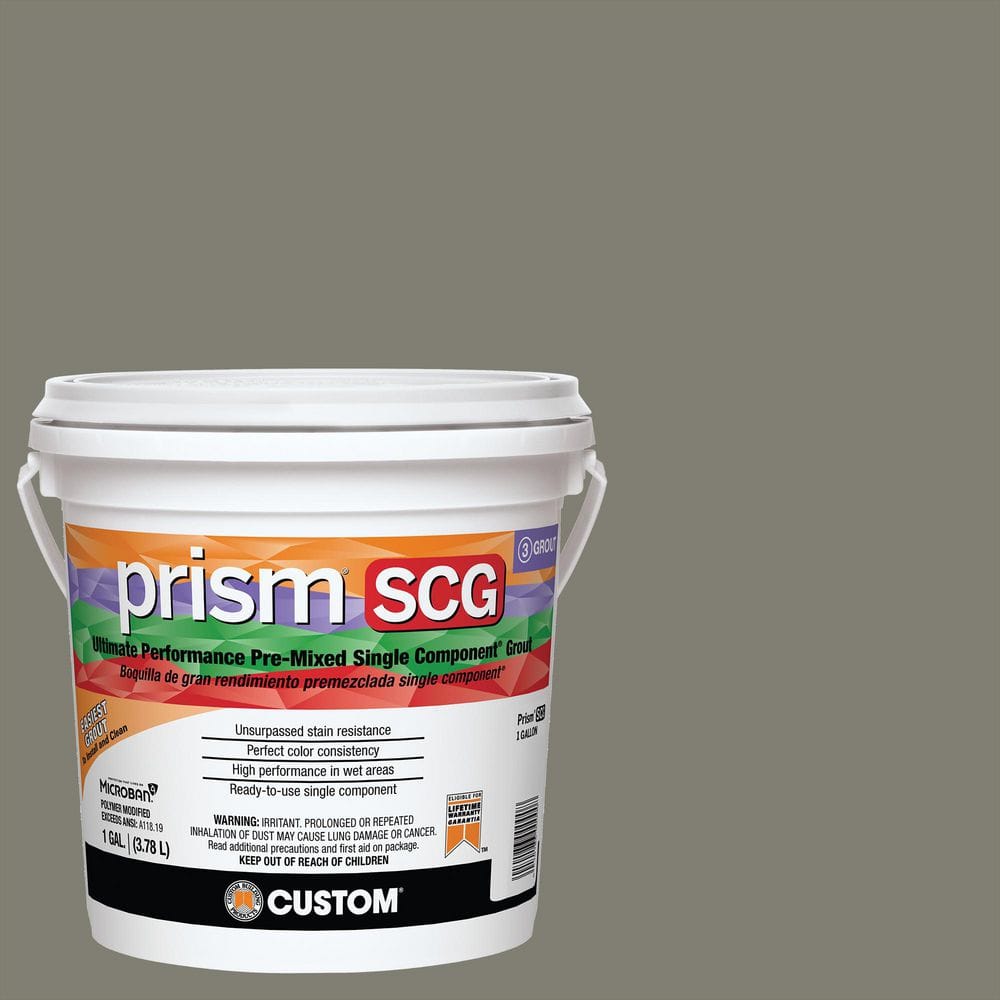 Custom Building Products Prism SCG #09 Natural Gray 1 Gal