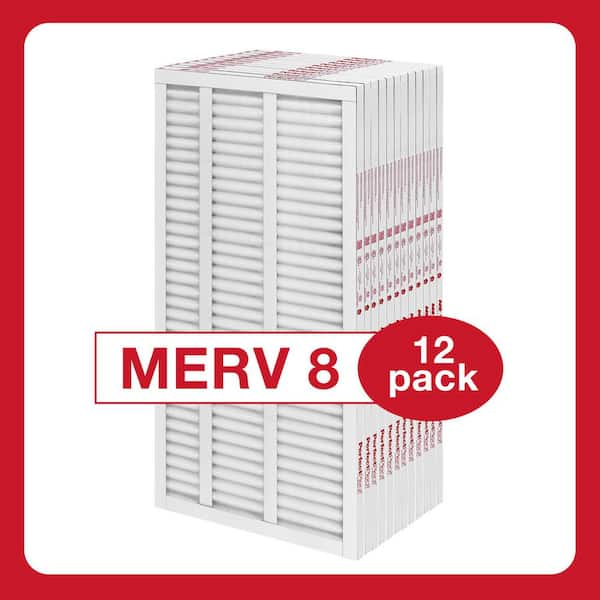 16 in. x 30 in. x 1 in. Perfect Pleat MERV 8 Self-Supporting Pleated Air Filter (Case of 12)