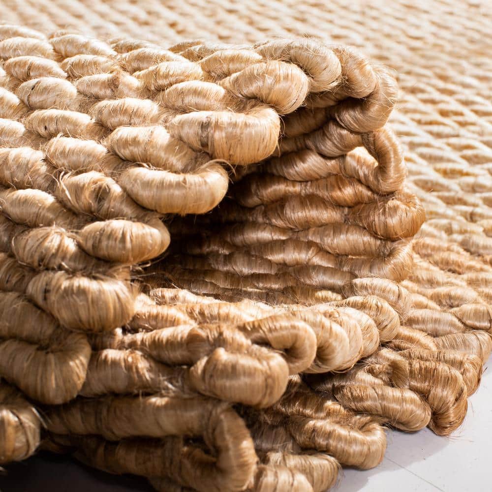 Natural Jute Hand-Knotted Runner Rug 30" x 5'