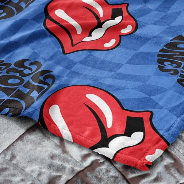 THE NORTHWEST GROUP The Rolling Stones Psychedelic Check Silk