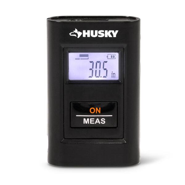 Husky 60 ft. Rechargeable Pocket Laser Distance Measuring Tool