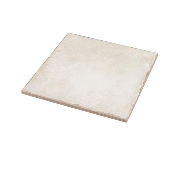 Apollo Tile Faenza 8 in. x 8 in. Matte Chalk White Porcelain