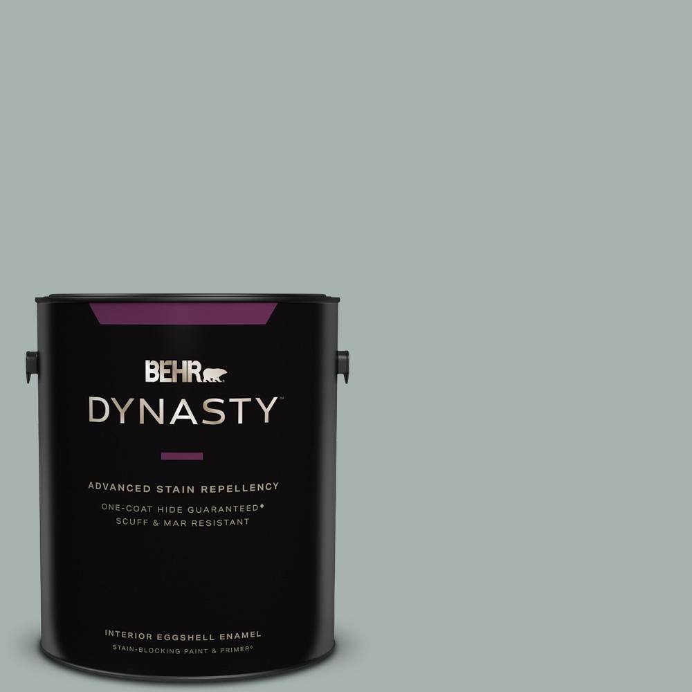 BEHR DYNASTY 1 gal. 730F4 Flint Smoke OneCoat Hide Eggshell Enamel