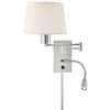 George Kovacs George's Reading Room 1-Light Chrome Wall Sconce