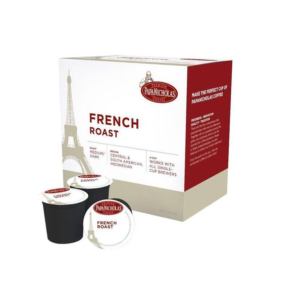PapaNicholas French Roast Coffee (72-Cups per Case)