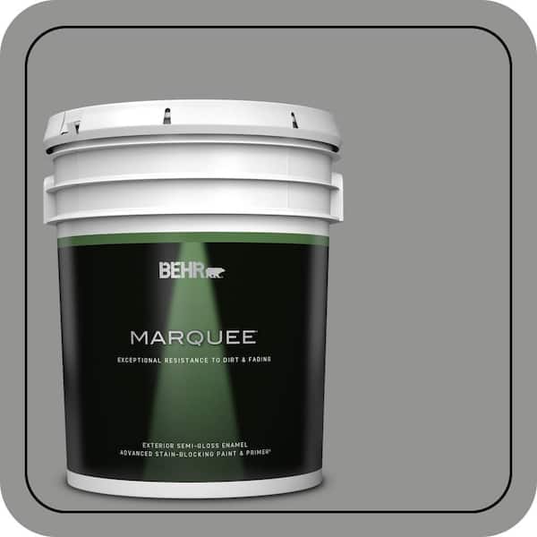 BEHR MARQUEE 5 gal. #780F-5 Anonymous Semi-Gloss Enamel Exterior Paint & Primer