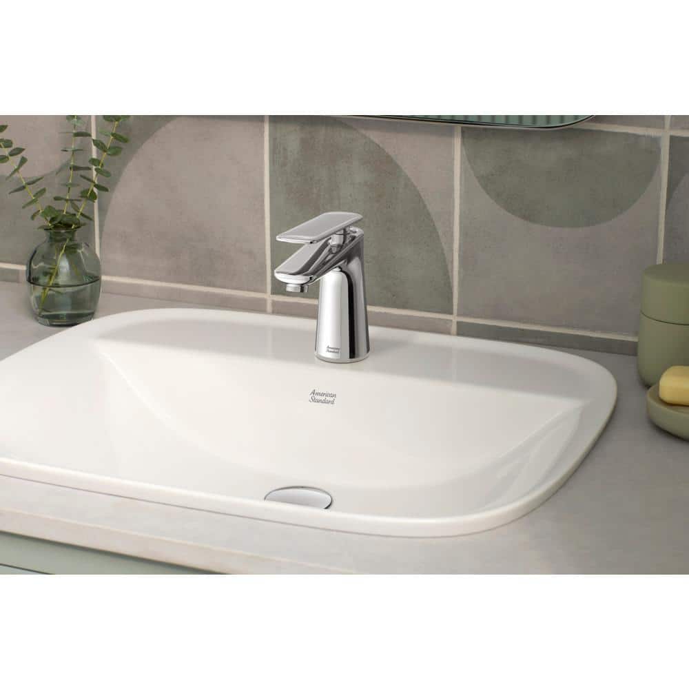 Aspire 22'' White Ceramic Rectangular Bathroom Sink