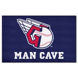 MLB - Cleveland Guardians Man Cave UltiMat 5 ft. x 8 ft. Indoor Area Rug