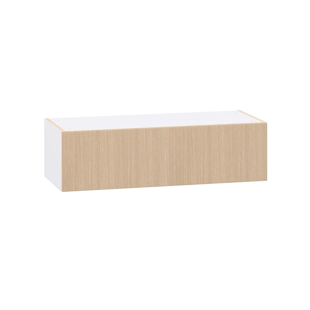 Timberline 36 in W x 14.75 in D x 10 in H Assembled Shaker Wall Bridge Kitchen Cabinet in Mojavi Oak with Lift Up Door price history on PriceWatchPro