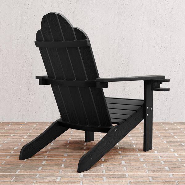 LUE BONA Amanda Black Recycled Plastic Poly Weather Resistant