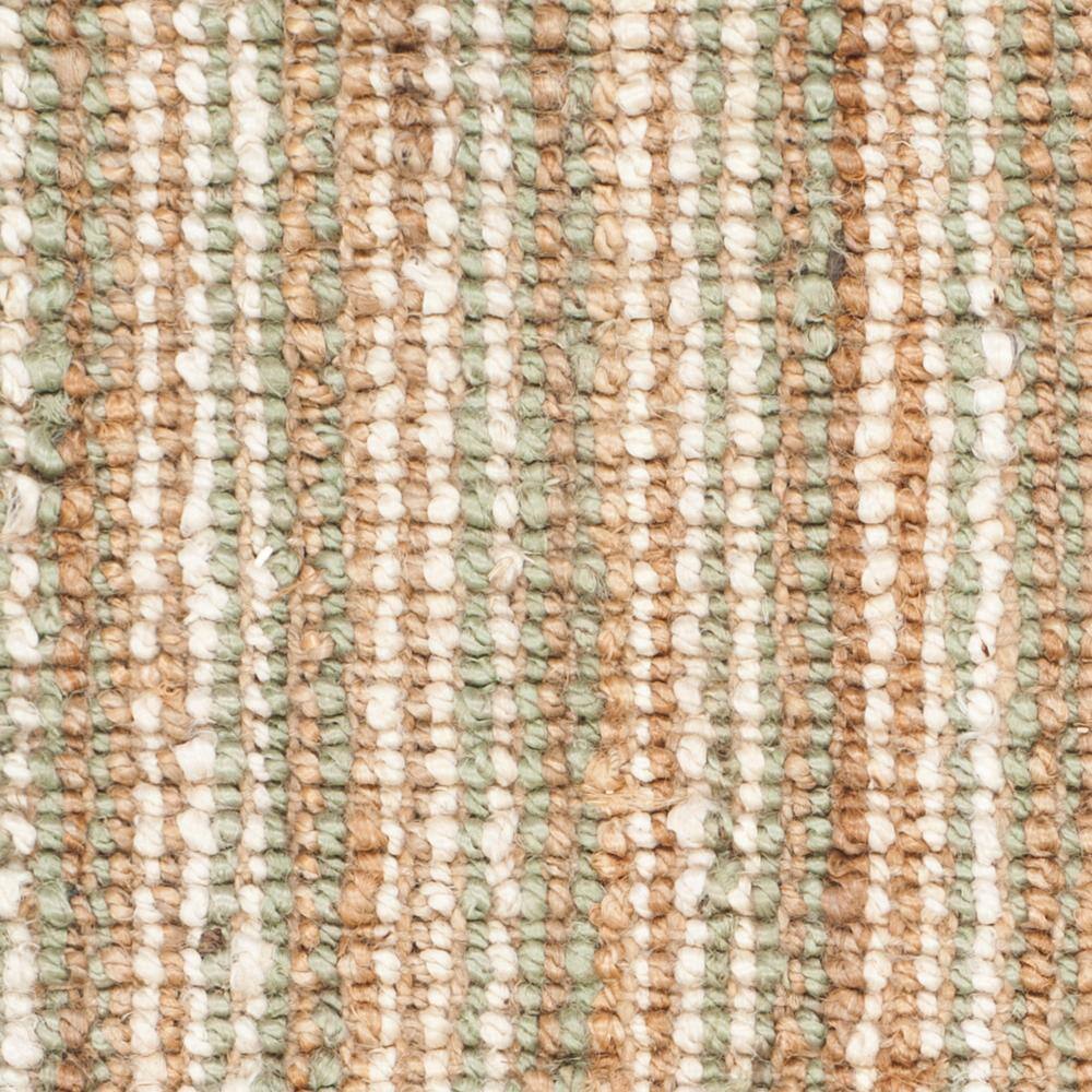 Handwoven Sage and Natural Jute Area Rug