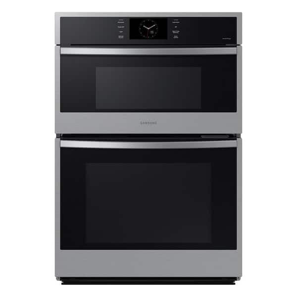 Samsung 30 Microwave Combination Wall Oven with Steam Cook in Stainless  Steel NQ70CG600DSR - The Home Depot