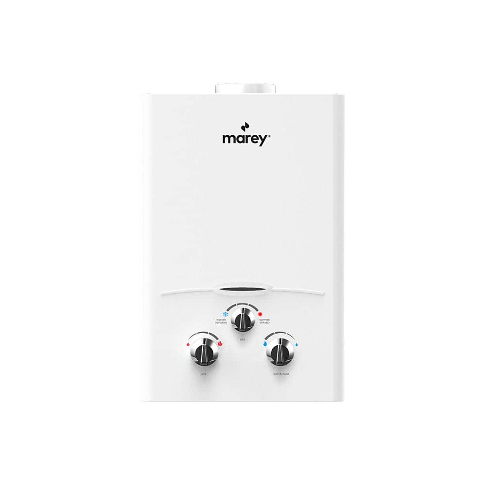 MAREY 2.64 GPM, 68,240 BTU's LP Gas Flow Activated Gas Tankless Water Heater 10FLP The Home Depot
