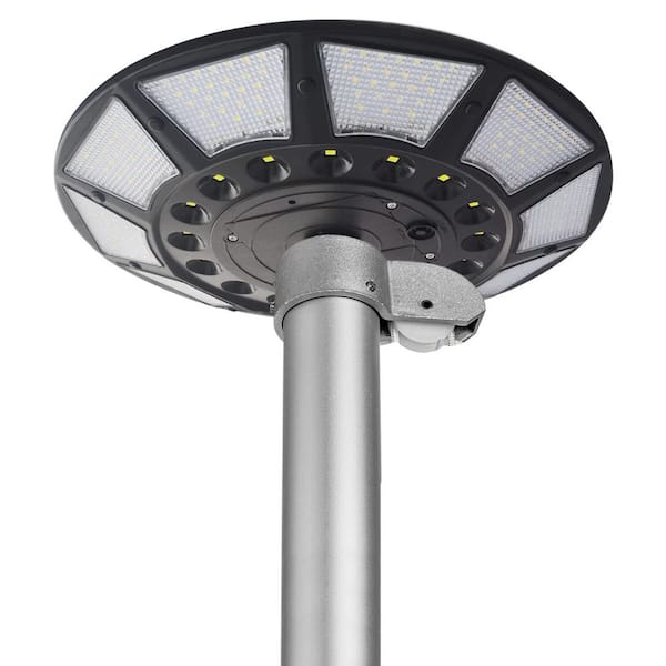 9 in. Adjustable Solar-Powered Flag Pole LED Light