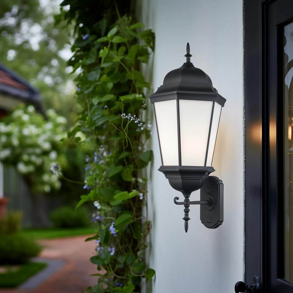 Bel Air Lighting Eldlight 29.8 3-Light Black Outdoor Hardwired