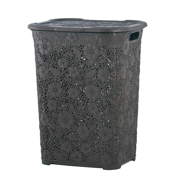 SUPERIO Superior Brown 50 l Lace Hamper Indoor