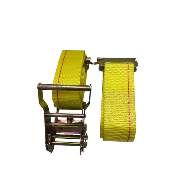 2 in. x 12 ft. Logistic Ratchet Tie Down E-Fitting