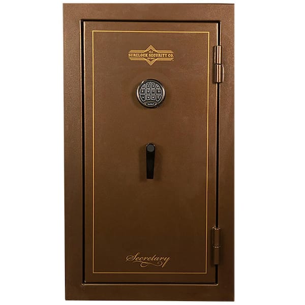 SURELOCK Secretary 42 Home and Office and Gun Safe in Bronze