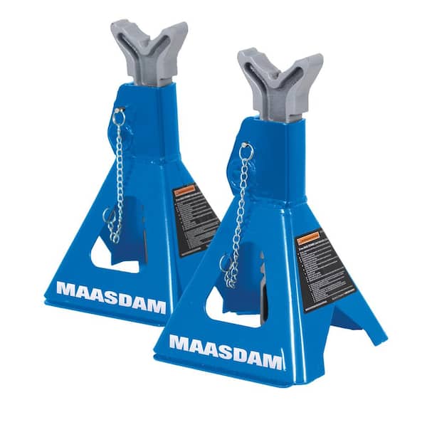 3-Ton Car Jack Stands in Blue 2-Stands