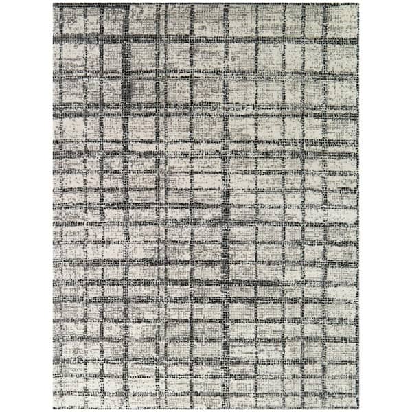 BALTA Nicosia Charcoal 8 ft. x 10 ft. Abstract Area Rug