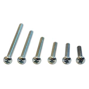 4mm x 30mm Long Slotted Machine Screws Threaded M4 Plus Nuts Pack x 5 