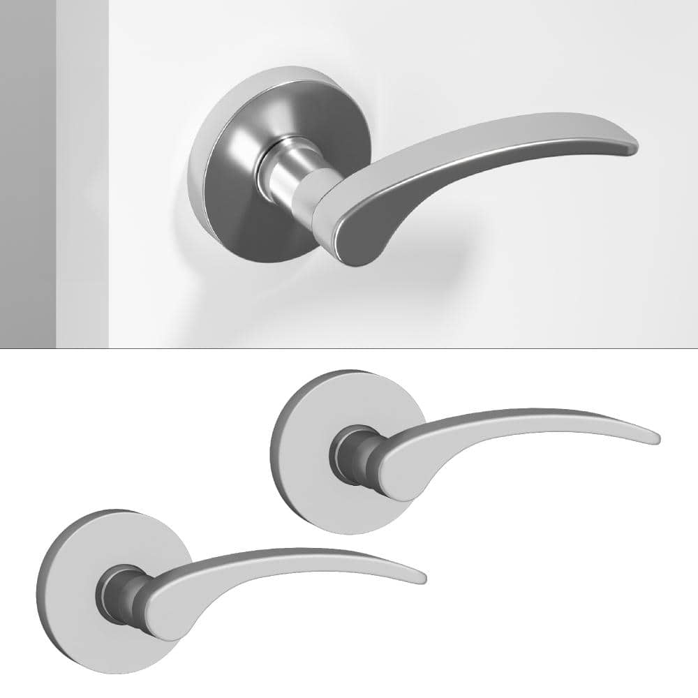 Brook Metal Chrome Dummy Door Handle with Round Rosette 2-Pack price history on PriceWatchPro