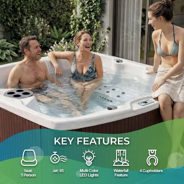 Lifesmart LS550 Plus 5-Person 65-Jet 230V Standard Spa with