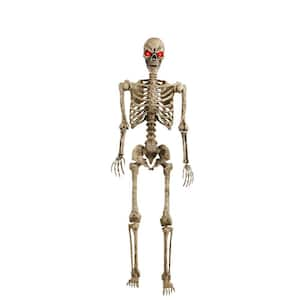 5 ft. LED Pose-N-Stay Pitted Skeleton