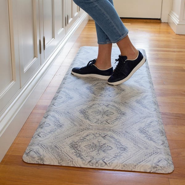 FloorPops Alise 20 in. W x 60 in. L Anti-Fatigue Comfort Long Mat FPA4867 -  The Home Depot