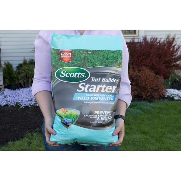 organic lawn starter fertilizer home depot