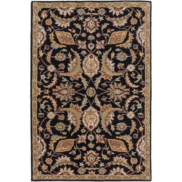 Middleton AWMD-2078 2 X 8 Handmade Rug, Black