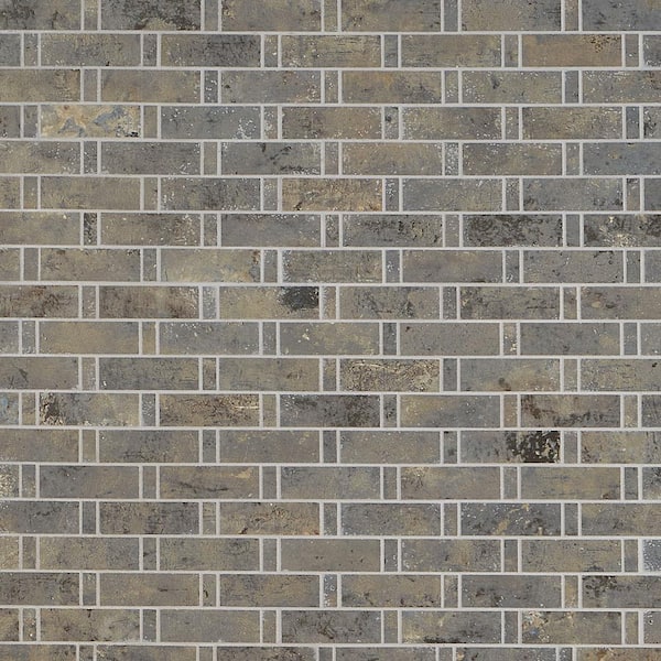 Ivy Hill Tile Mantis Sage 11.81 in. x 11.81 in. Matte Porcelain Floor and Wall Mosaic Tile (0.96 sq. ft./Each)