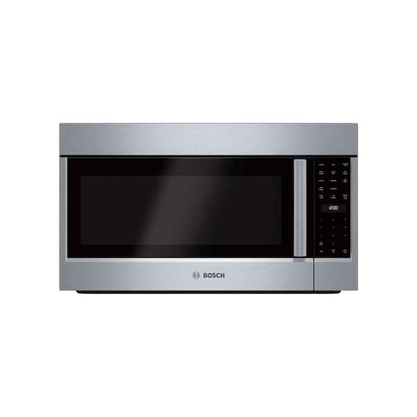 Bosch Benchmark Series 30 in. 1.8 cu. ft. 1,450-Watt Over-the-Range Convection Microwave with 385 CFM in Stainless Steel