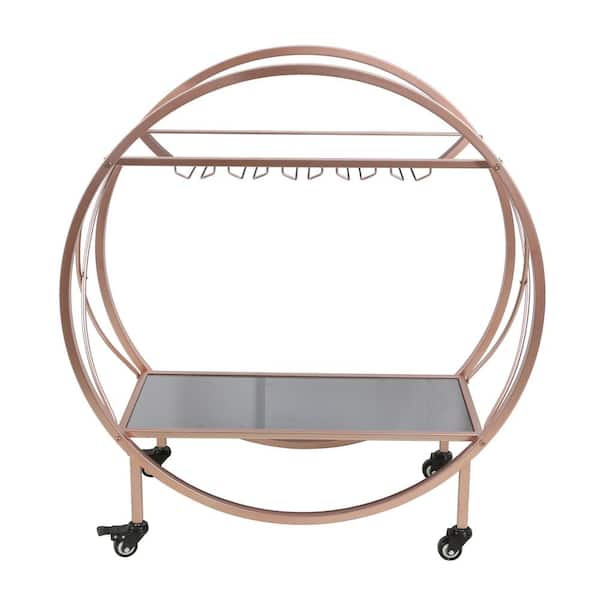 A Rose Gold Bar Cart and 10 Must Have Accessories - A Labour of Life