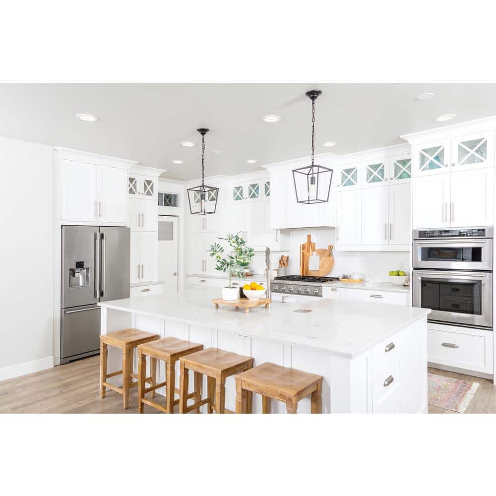 Matte White 6'' LED Recessed Downlight Kit with App Control