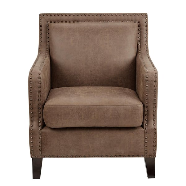 Shasta Brown 28 in. W x 31 in. D x 32.5 in. H Accent Chair