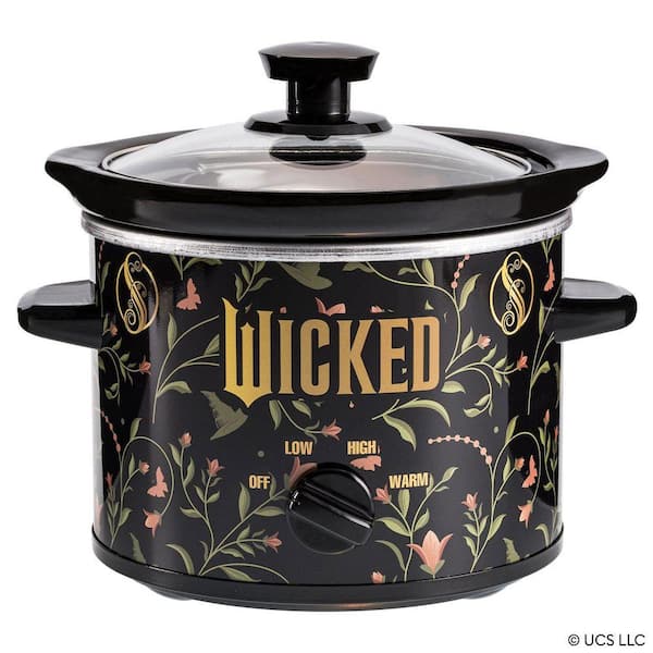 Wicked 2Qt Slow Cooker Black