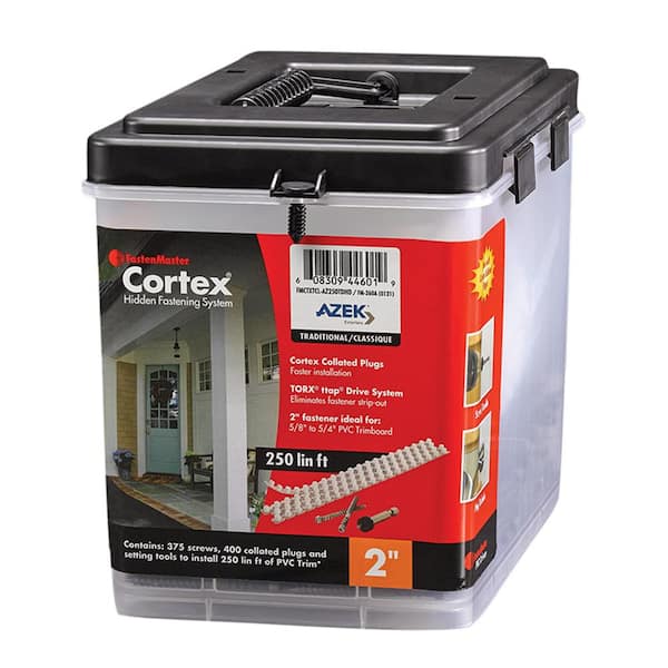Collated Cortex for AZEK Trim 250 lin.ft. - Traditional (375 Pack)