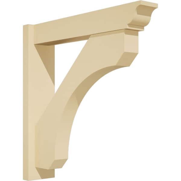 Ekena Millwork Legacy 5 in. W x 24 in. H x 24 in. D Signature Urethane Polyurethane Outlooker with Traditional Ends