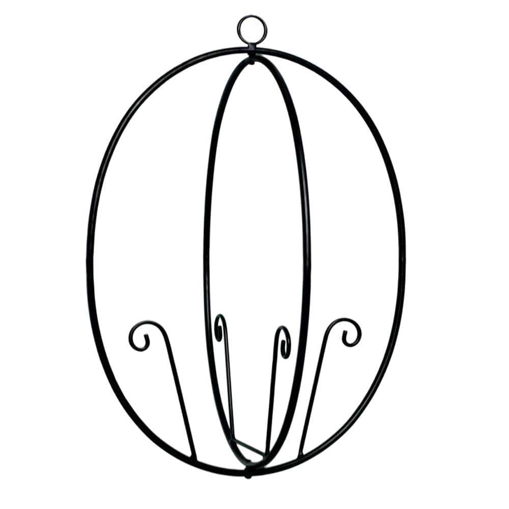 トリチャン7592 Hampton Bay Iron Butterfly Mini Trellis Insert with Glass Ball